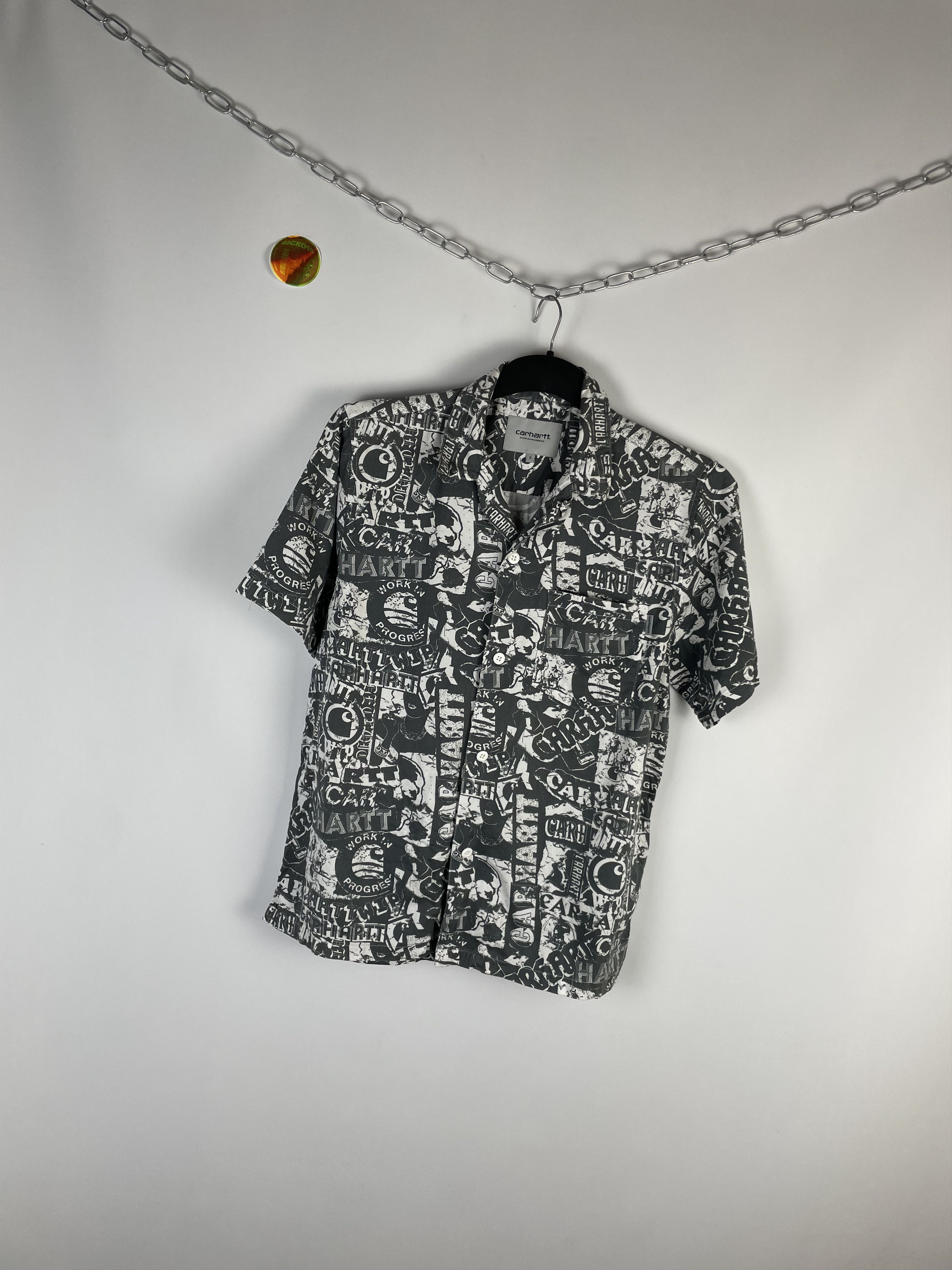 Carhartt Wip Carhartt Mens Hawaiian Shirt Size US S / EU 44-46 / 1 - 2 Thumbnail