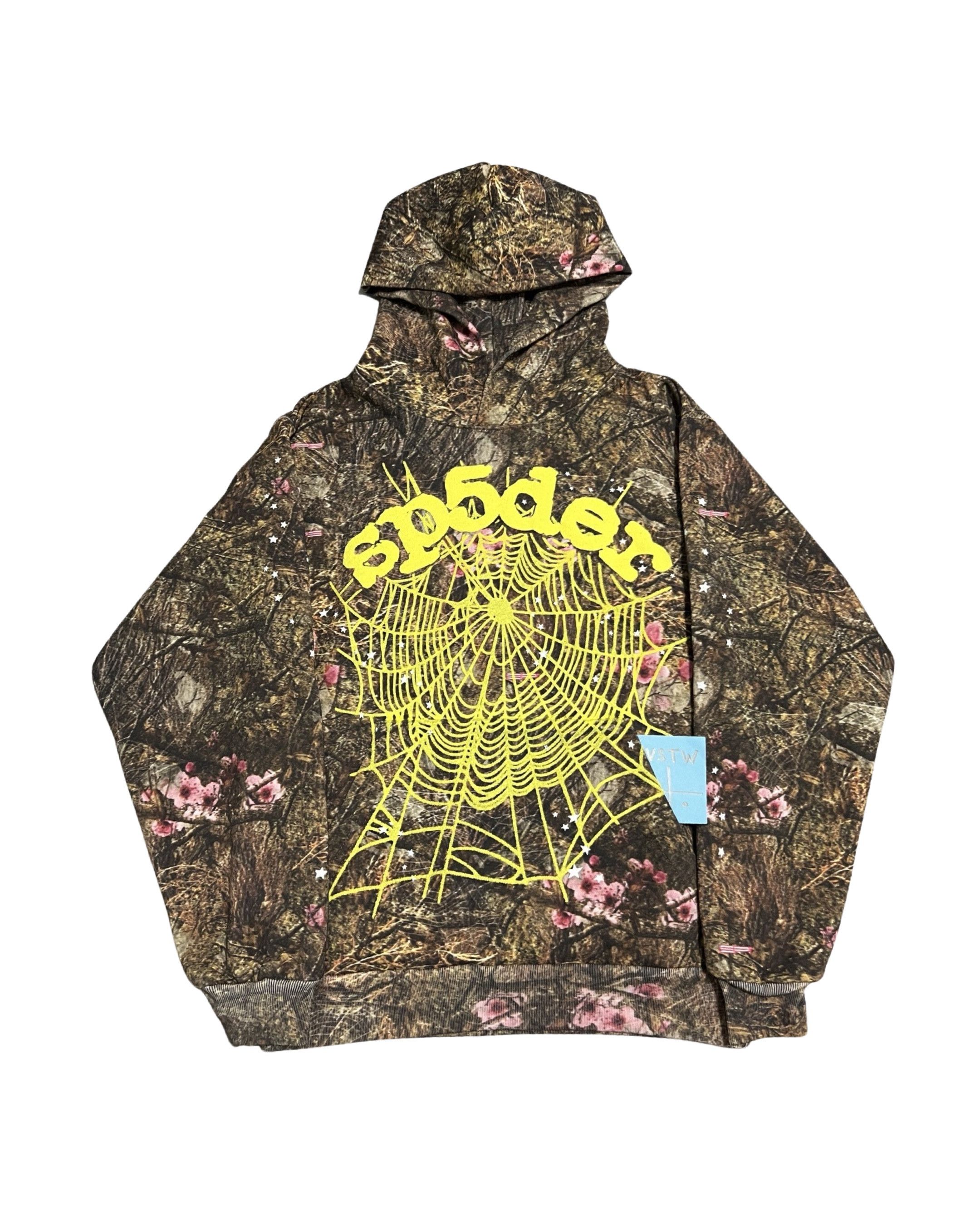 image of Sp5Der Real Tree Camo Hoodie (Spider Worldwide) in Realtree, Men's (Size Medium)