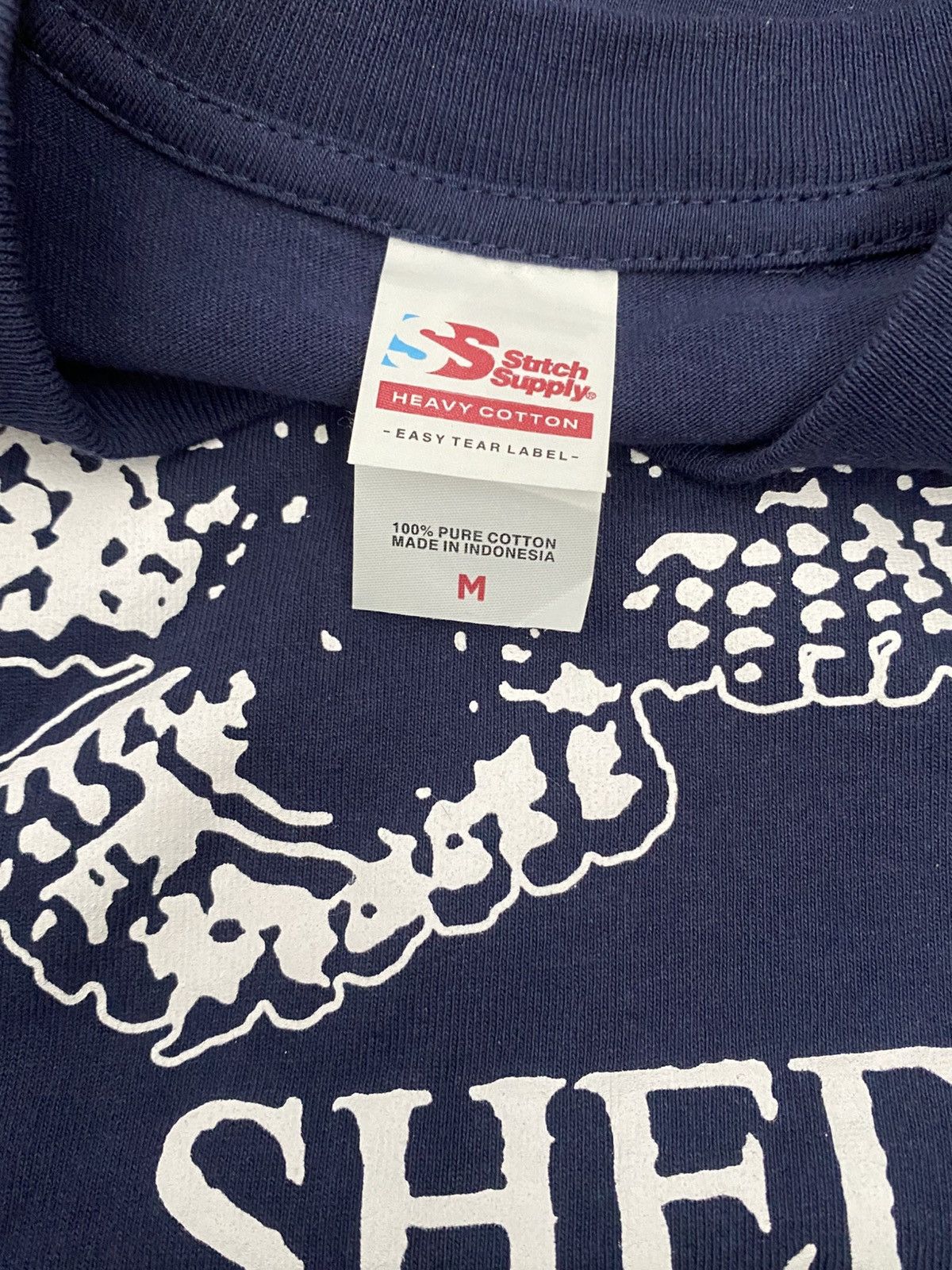 Band Tees Title fight shed navy tee Size US M / EU 48-50 / 2 - 3 Thumbnail