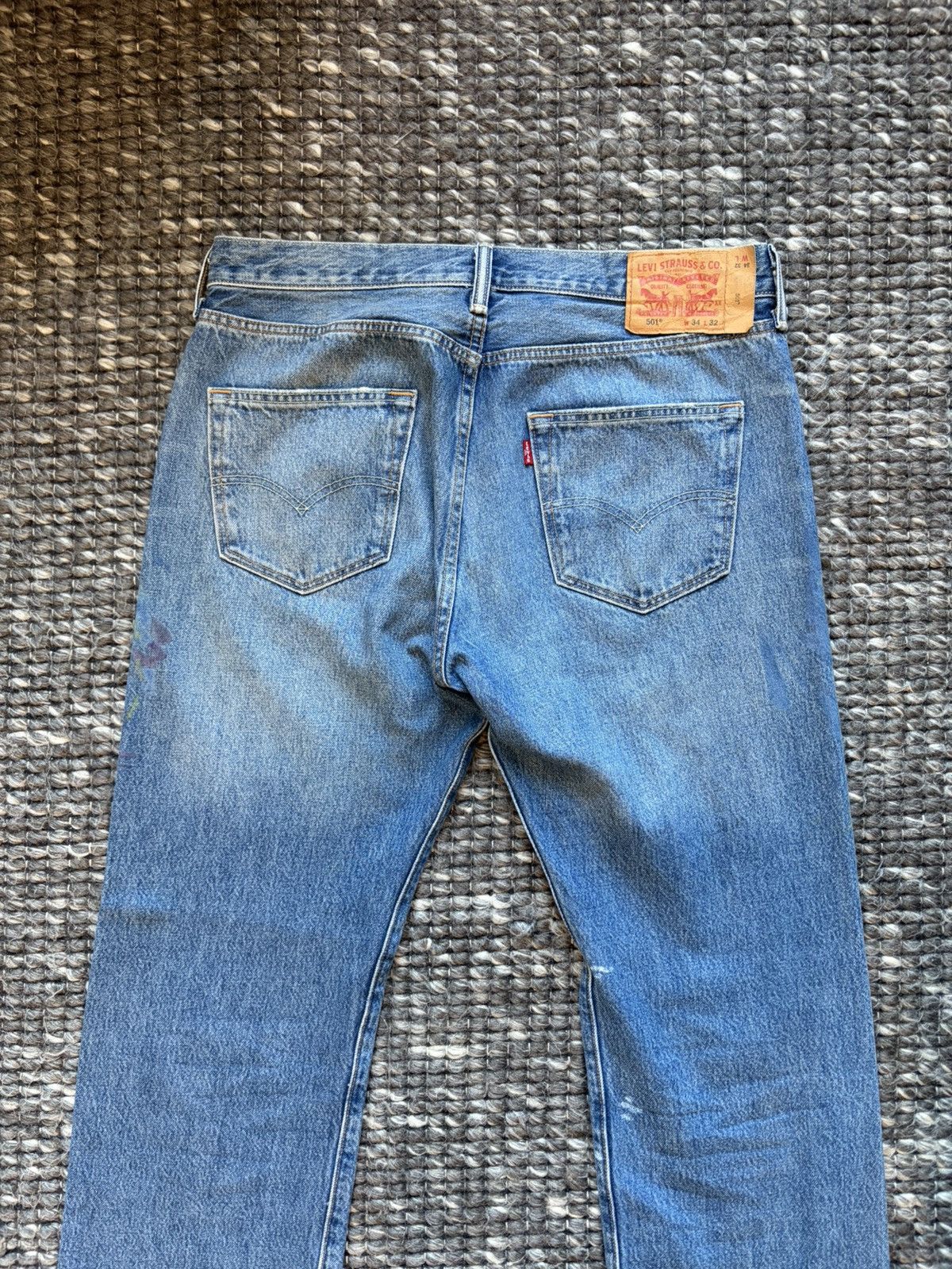 Levi's Levi’s 501 Paint Splatter Size US 34 / EU 50 - 8 Thumbnail