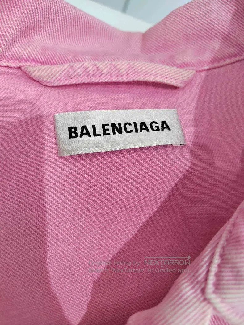 Balenciaga Balenciaga denim jacket Size 4XL / US 24-26 - 3 Thumbnail