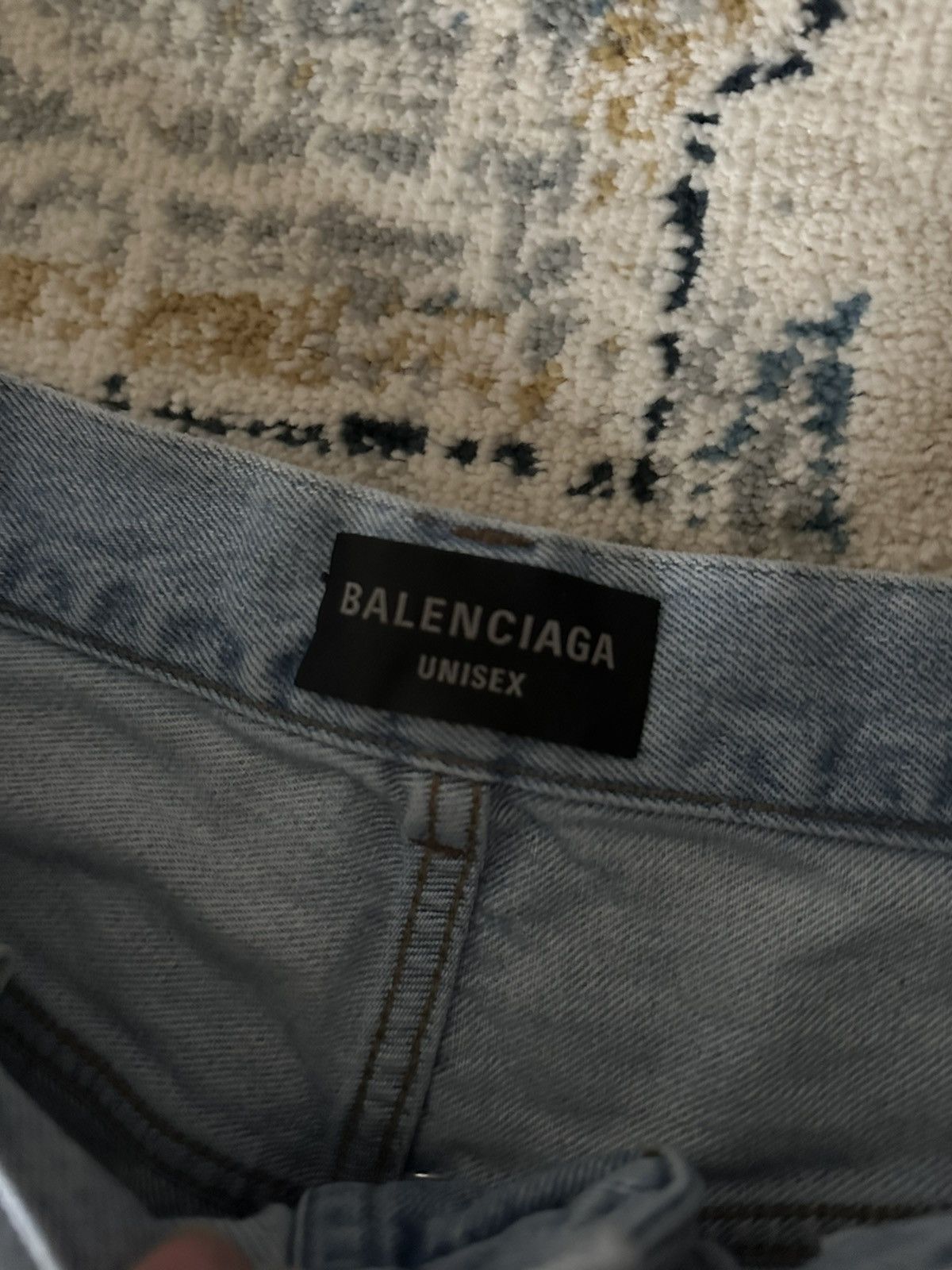 Balenciaga Balenciaga Denim Size Sticker Jeans Medium Size US 32 / EU 48 - 6 Thumbnail