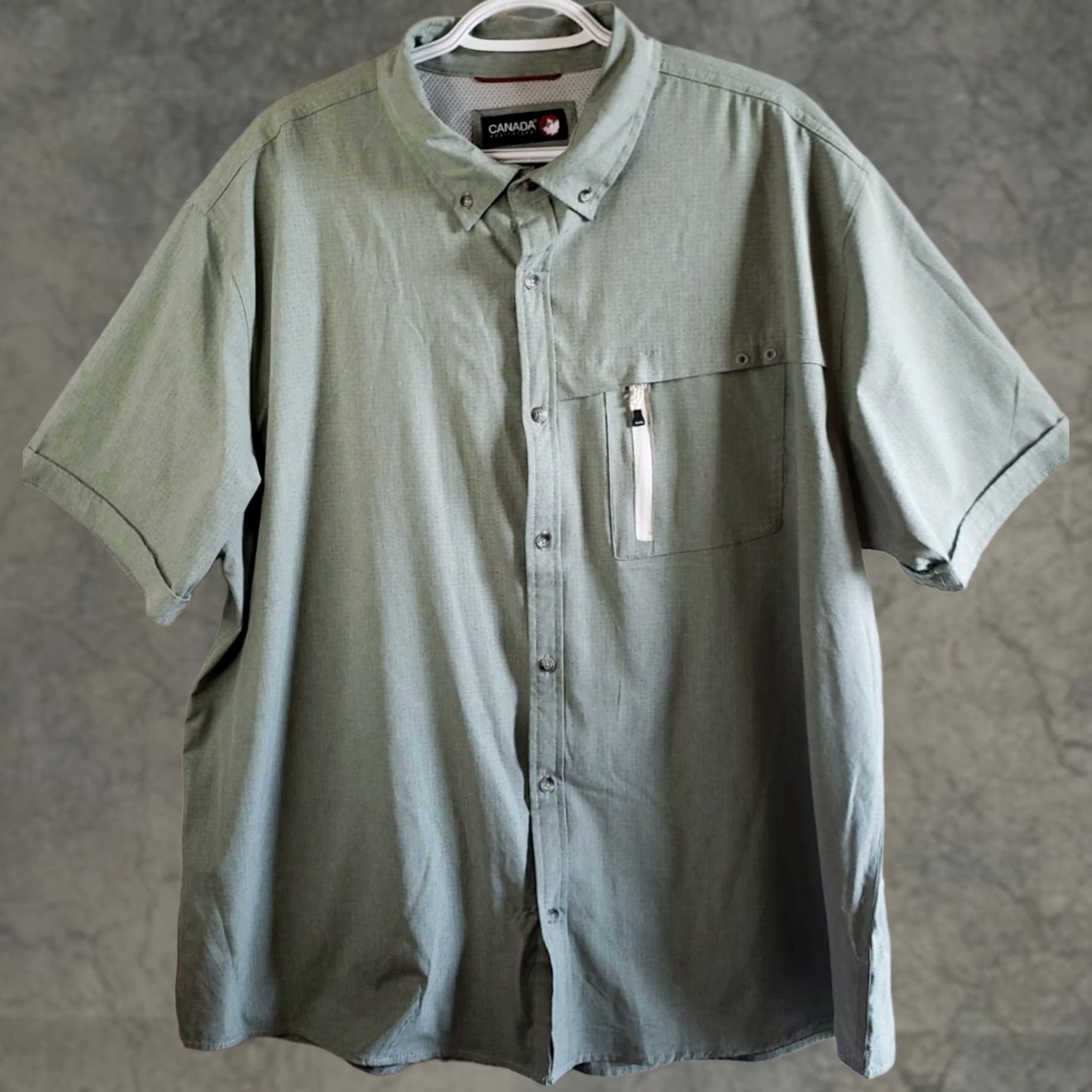 Vintage Canada Weather Gear Button Down Shirt Mens Large Collared Size US XXL / EU 58 / 5 - 1 Thumbnail