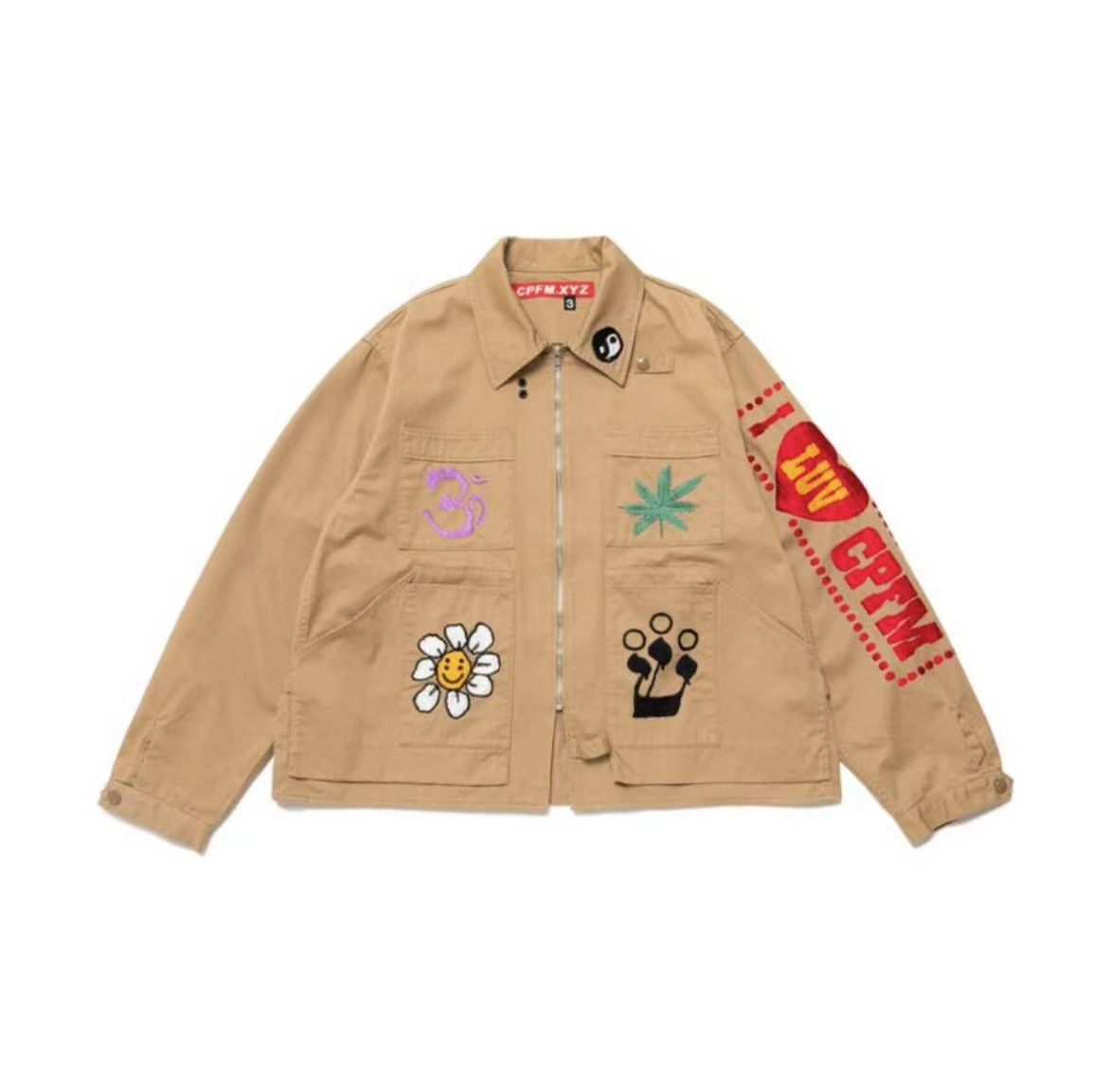 Human Made CPFM x Human Made Knowledge Jacket Cactus Plant Flea