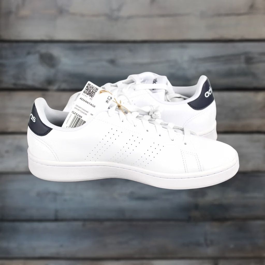 Adidas Adidas Men's Advantage Sneakers Size 7.5 White GZ5299 Size US 8 / EU 41 - 1 Thumbnail