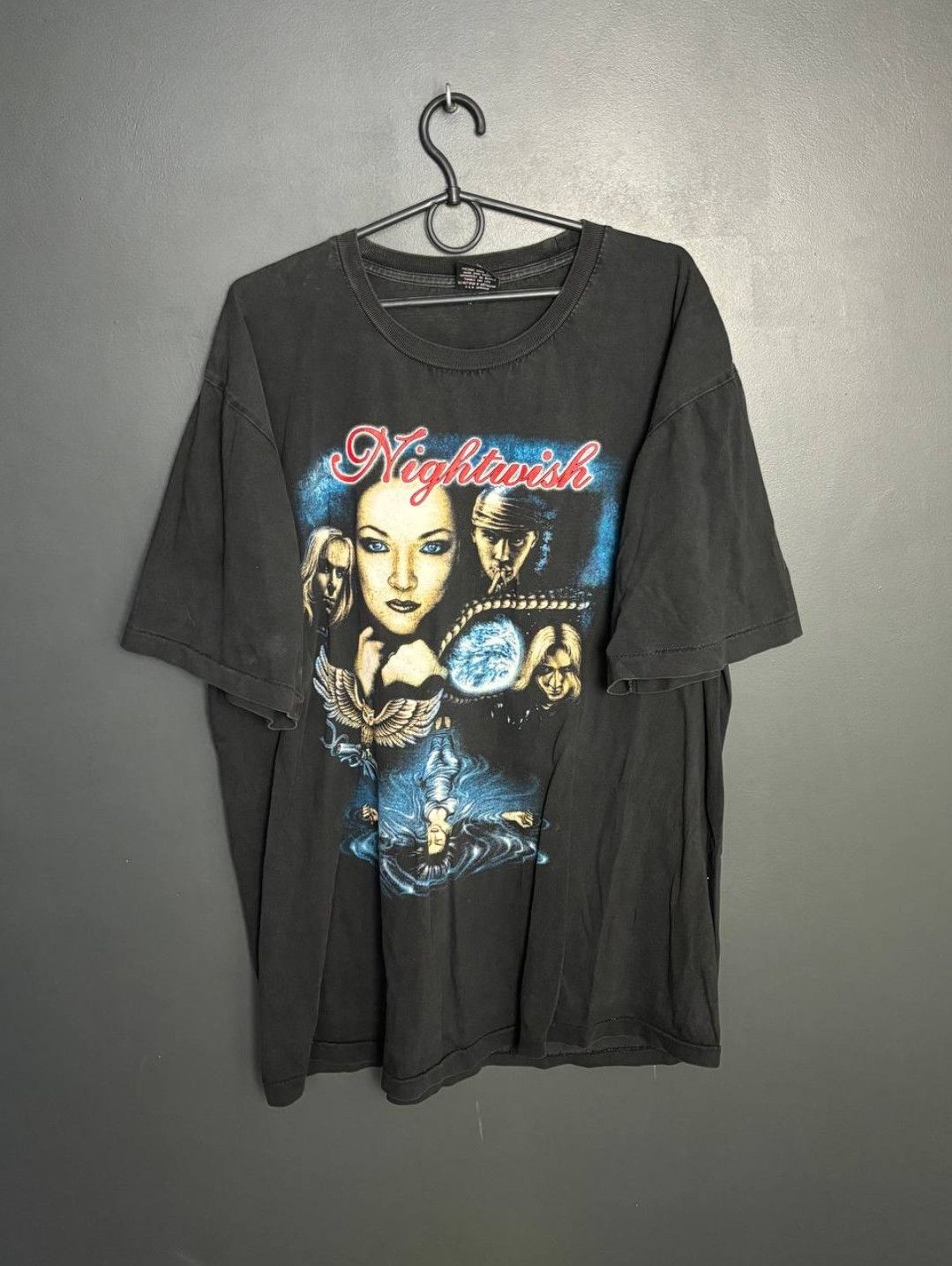Band Tees × Vintage Vintage Nightwish Single Stitch T-Shirt Size US XL / EU 56 / 4 - 1 Thumbnail