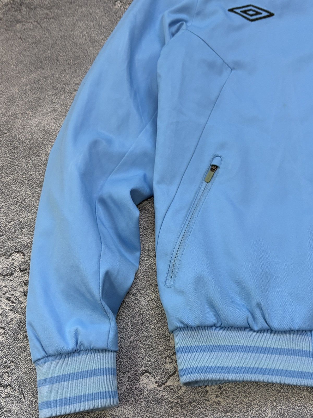 Umbro Vintage Man City 11/12 Umbro Anthem Jacket Sky Blue S Size US S / EU 44-46 / 1 - 9 Thumbnail