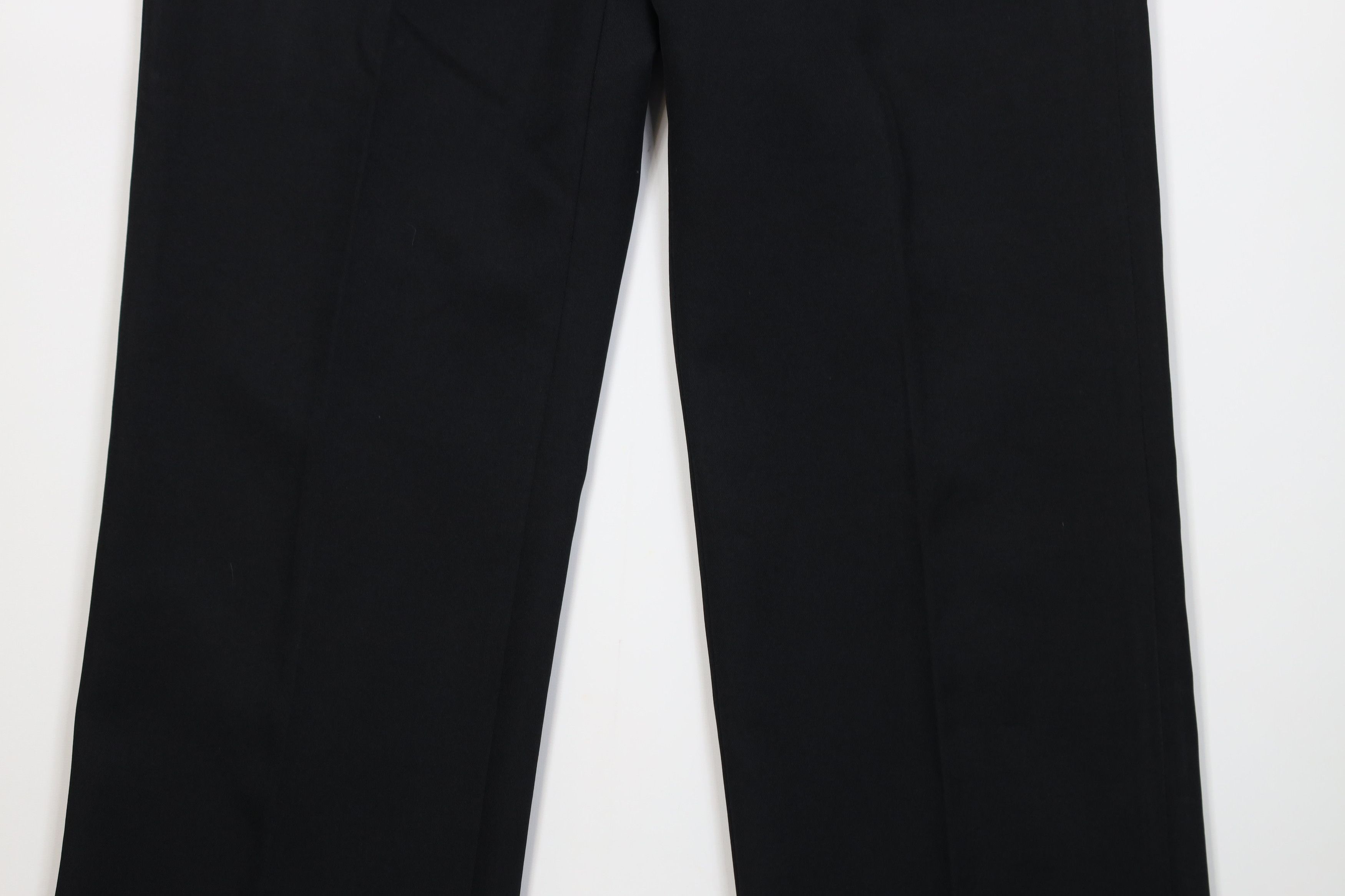 Vintage Vintage 70s Streetwear Flared Wide Leg Chino Pants Black USA Size US 36 / EU 52 - 3 Thumbnail