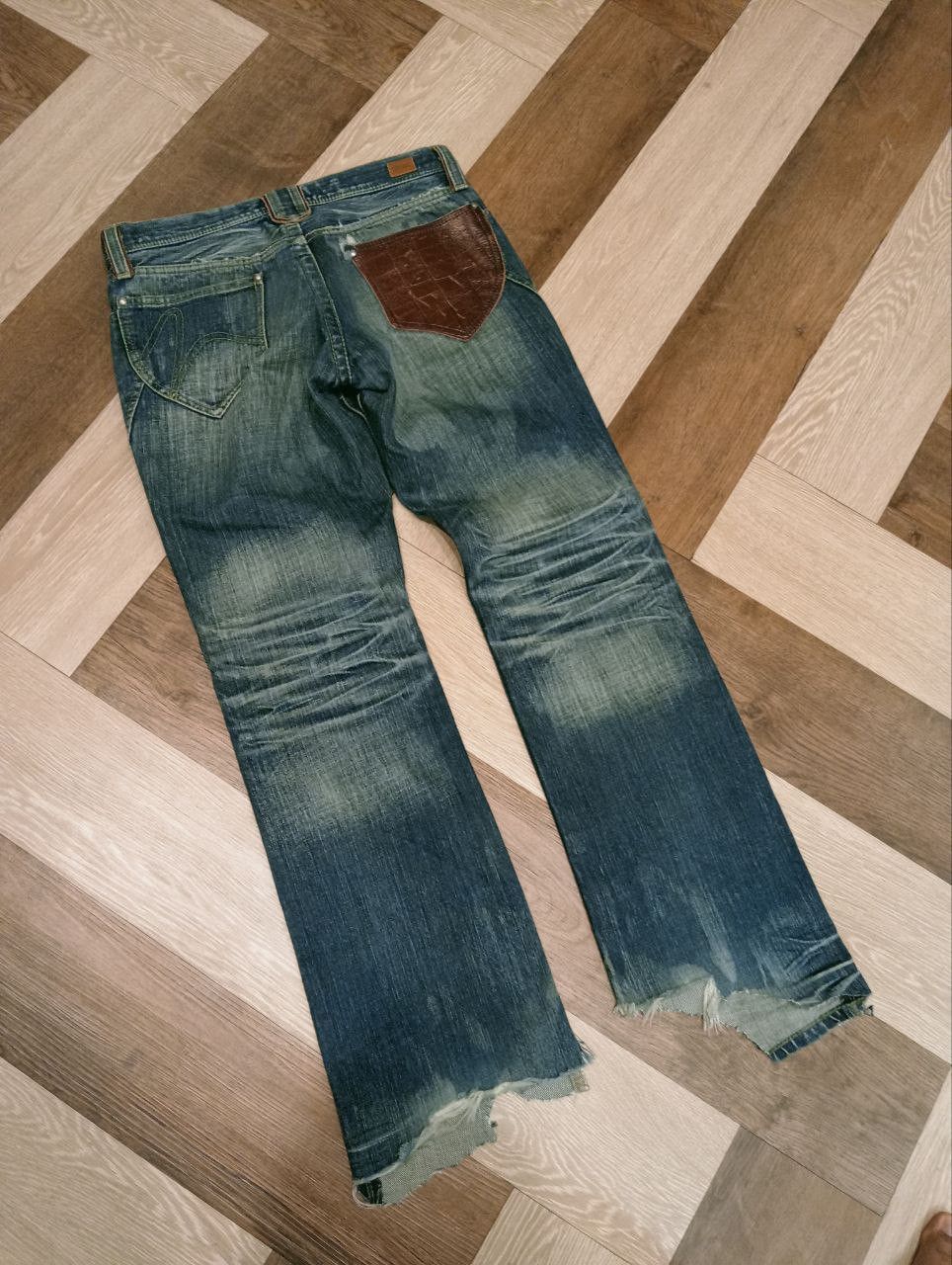 Nicole Club VINTAGE NICOLE CLUB JAPAN DISTRESSED JEANS Size US 33 - 11 Thumbnail