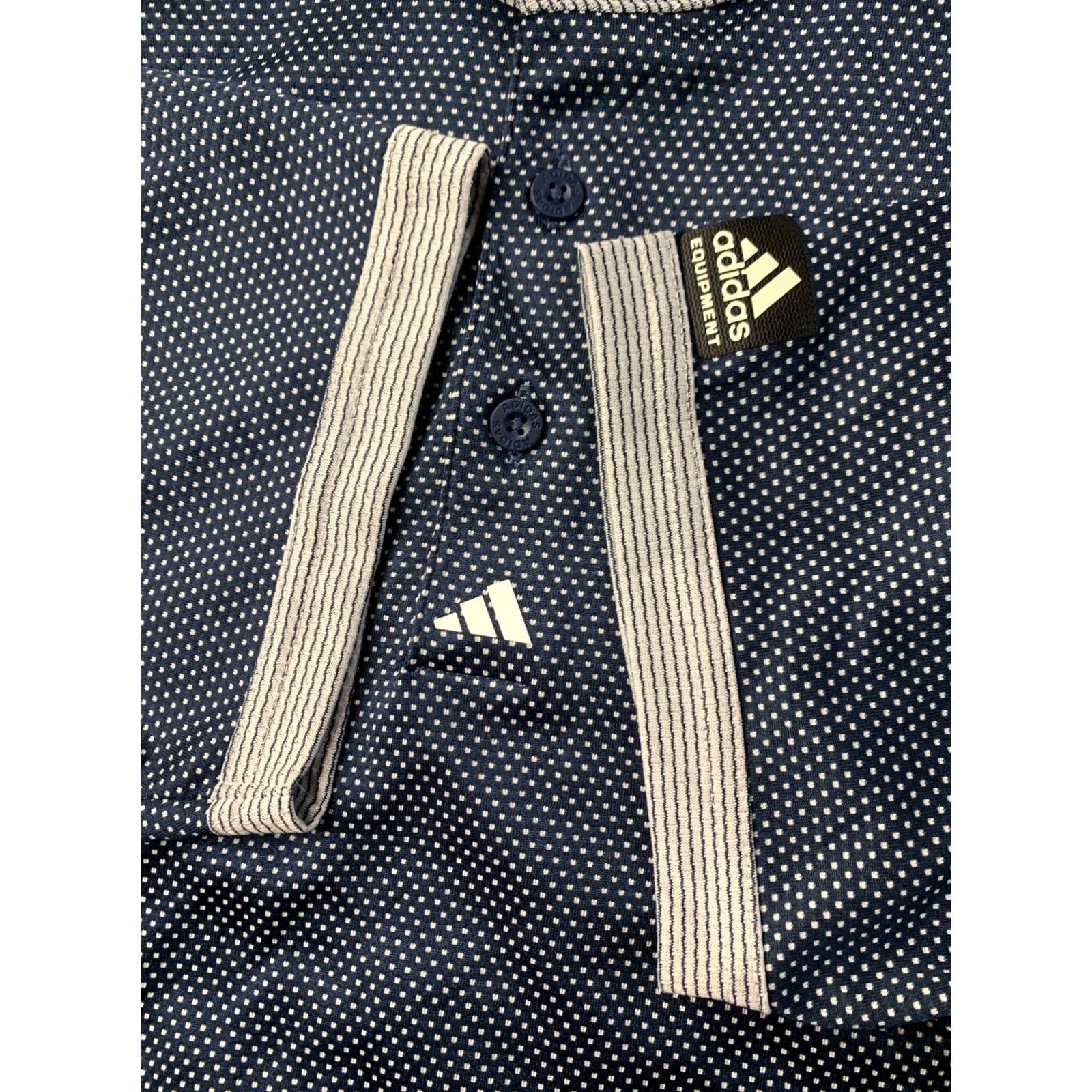 Adidas adidas Equipment Golf Polo Shirt Mens M Black and Gray Short Sleeve Solid 2020 Golf Classic Polo Size US M / EU 48-50 / 2 - 5 Thumbnail