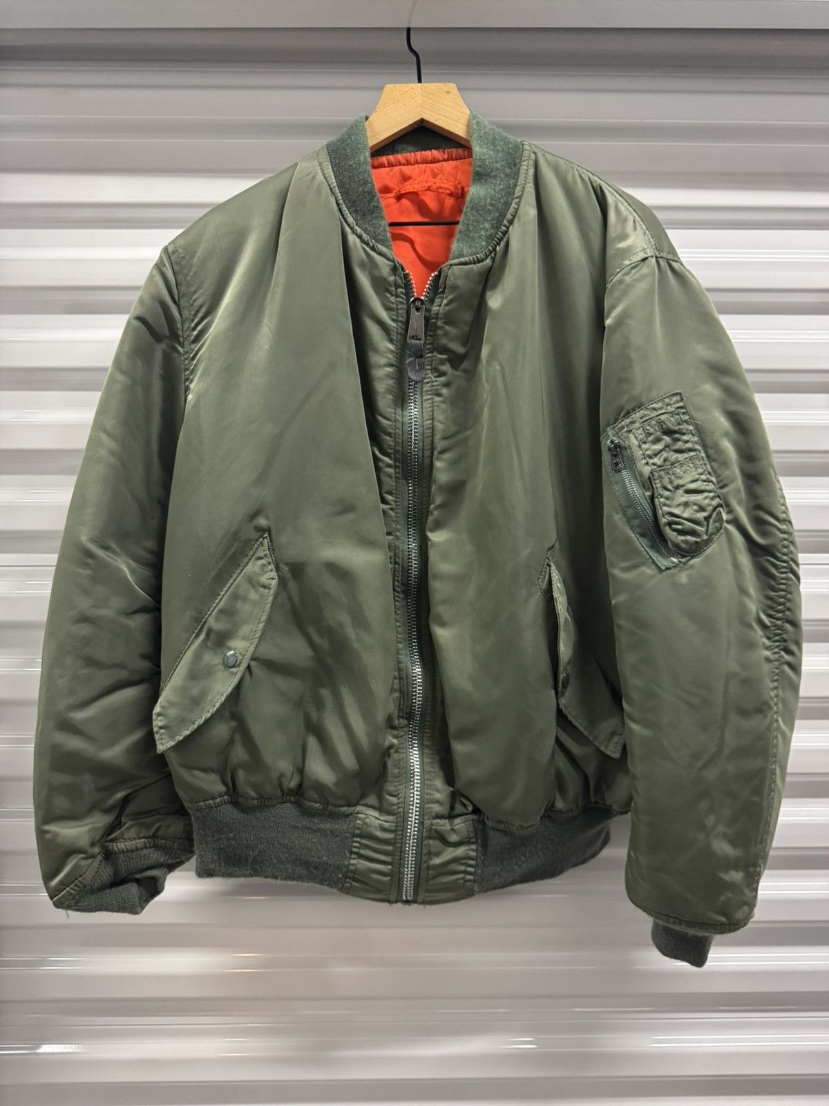 70s ALPHA MA-1 flight jacket