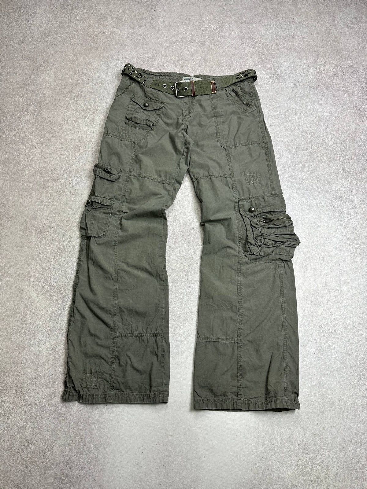 Japanese Brand Vintage Japanese Archival Hysteric If Six Cargo Y2K Pants Size 30" / US 8 / IT 44 - 3 Thumbnail