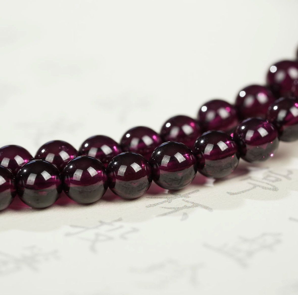 Other Burgundy Gemstone Bracelets Size ONE SIZE - 4 Thumbnail