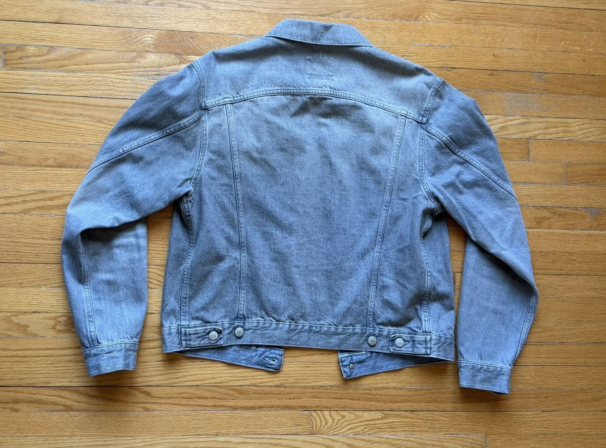 Helmut Lang 1998 Helmut Lang White + Grey Trucker Jacket Size US M / EU 48-50 / 2 - 7 Thumbnail