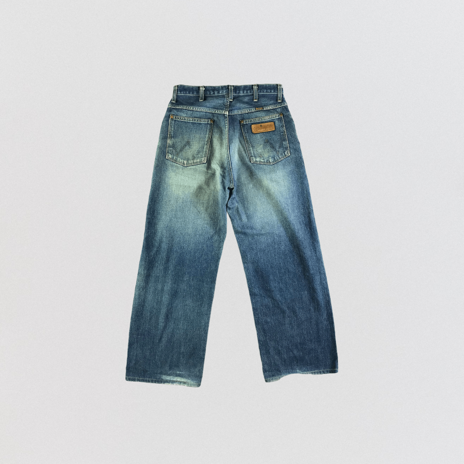 Vintage Vintage 90s Blue Bell Wrangler Selvedge Jeans-JM3544 Size US 31 - 2 Thumbnail