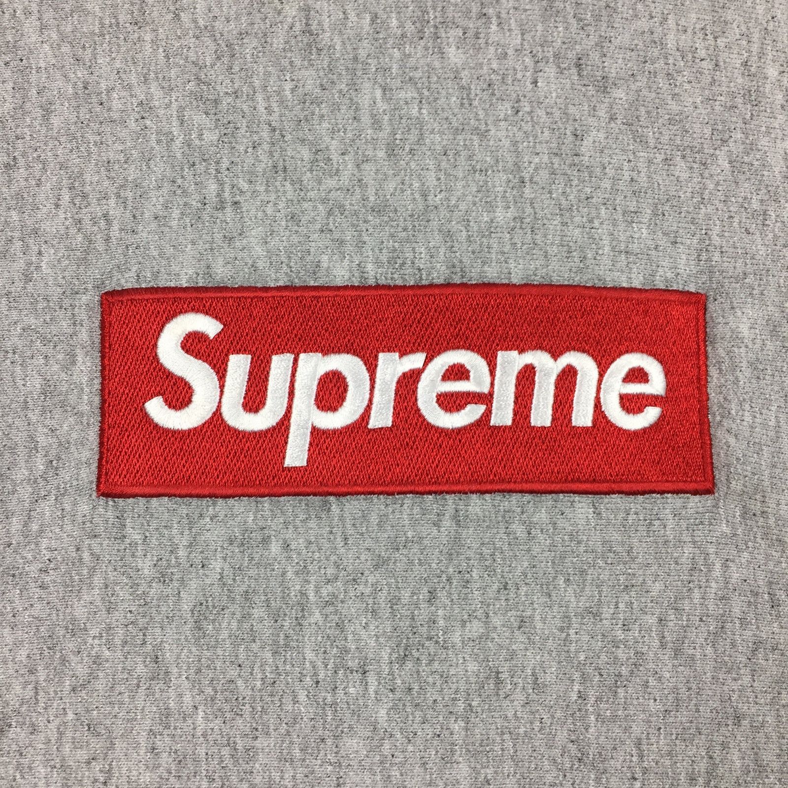 Supreme 2016 Supreme Grey Box Logo Hoodie Size US L / EU 52-54 / 3 - 3 Thumbnail