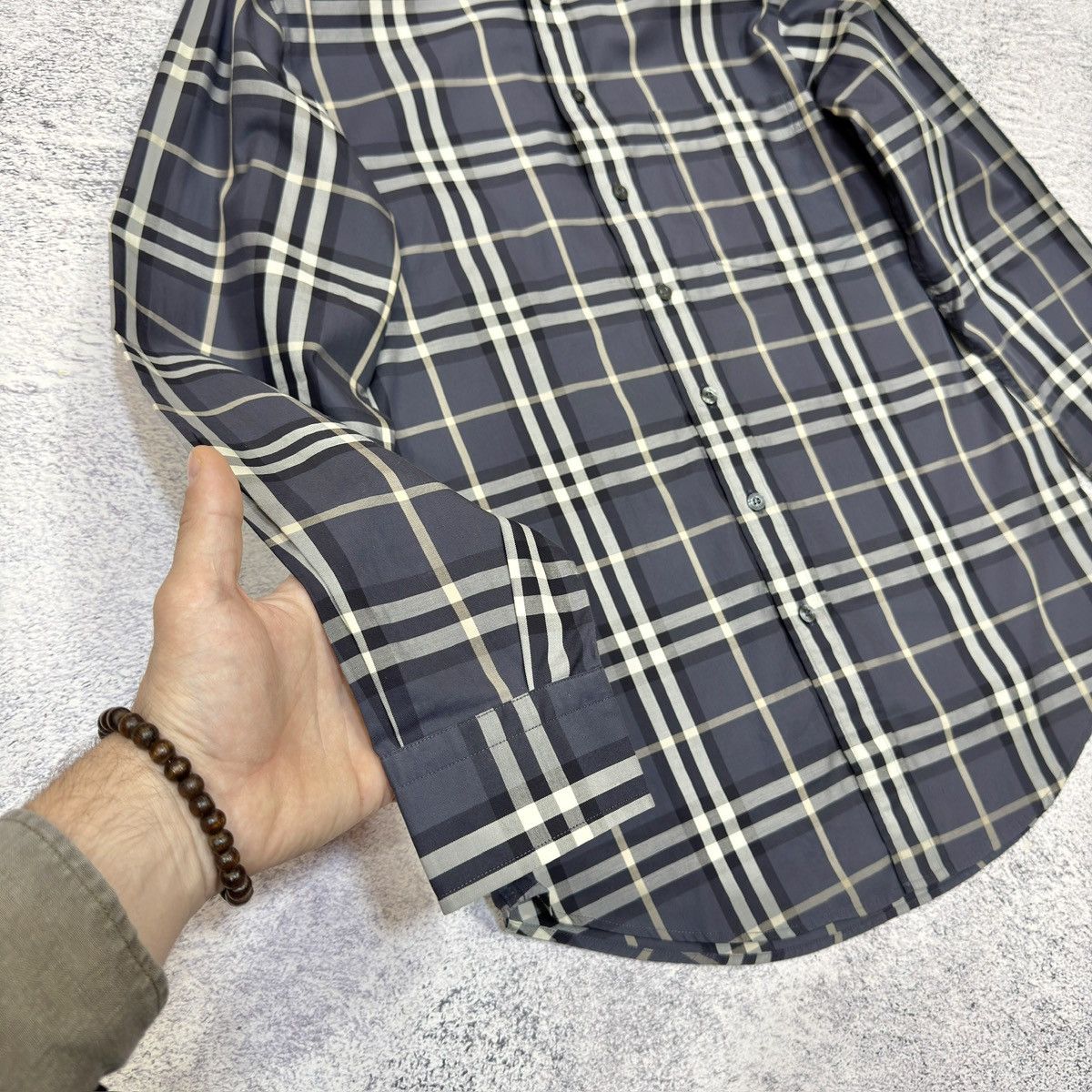 Burberry Burberry Mens Cotton Shirt M size Size US M / EU 48-50 / 2 - 4 Thumbnail