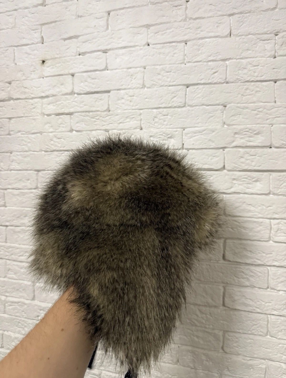 Other Y2K Ushanka Fur Trapper Hat Avantgarde Mohair Heavyweight Size ONE SIZE - 2 Thumbnail
