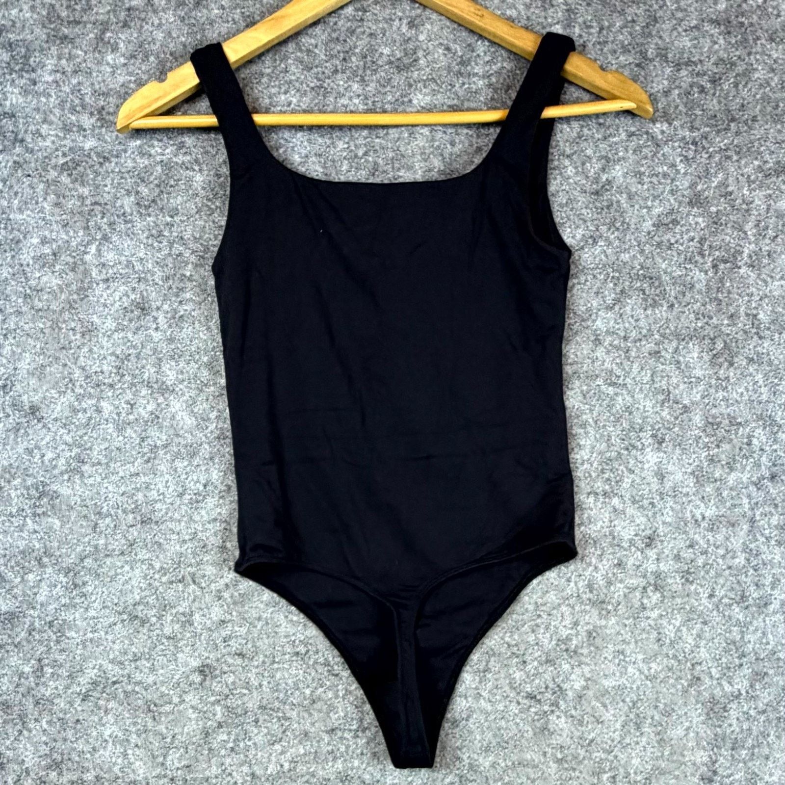 Aritzia Babaton X Aritzia Tank Bodysuit Womens S Black Basic Neutral Size S / US 4 / IT 40 - 2 Thumbnail