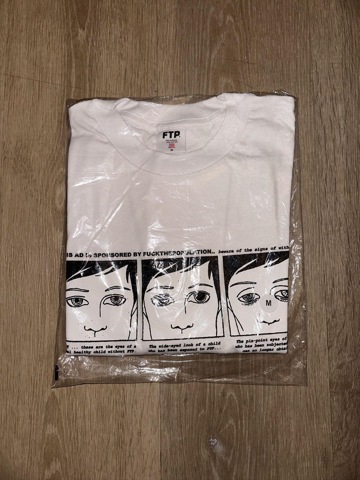 Fuck The Population FTP Withdrawal Tee Size US M / EU 48-50 / 2 - 1 Thumbnail