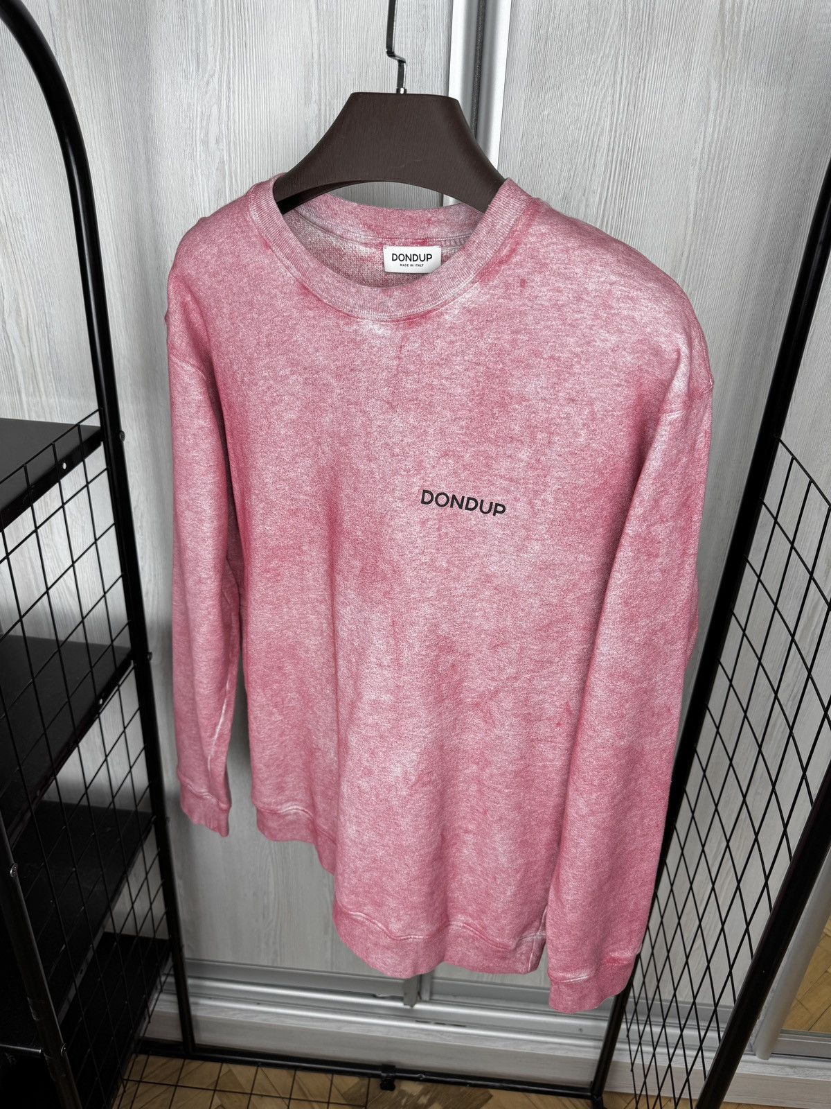 Dondup Dondup Tie Dye pink crewneck sweatshirt size M Size US M / EU 48-50 / 2 - 6 Thumbnail
