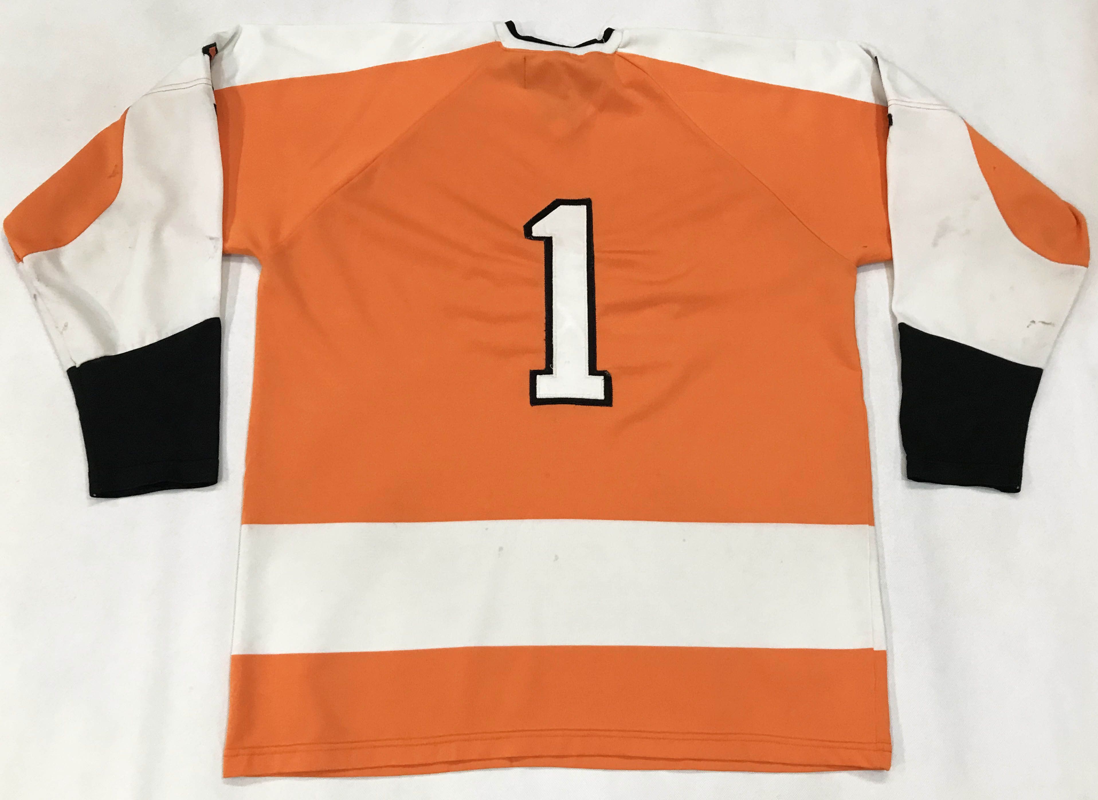 NHL × Vintage Vintage Doug Laurie Philadelphia Flyers #1 NHL Hockey Jersey Size US L / EU 52-54 / 3 - 4 Thumbnail