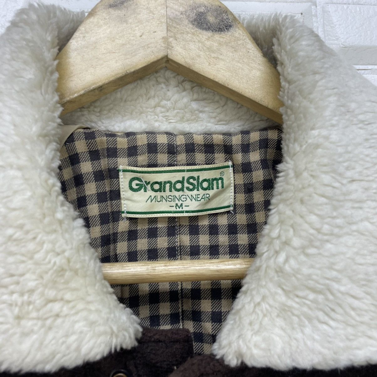Grand Slam × Sergio Tacchini 💥Vintage Grandslam Bomber Tartan Lined Jacket Size US M / EU 48-50 / 2 - 7 Thumbnail