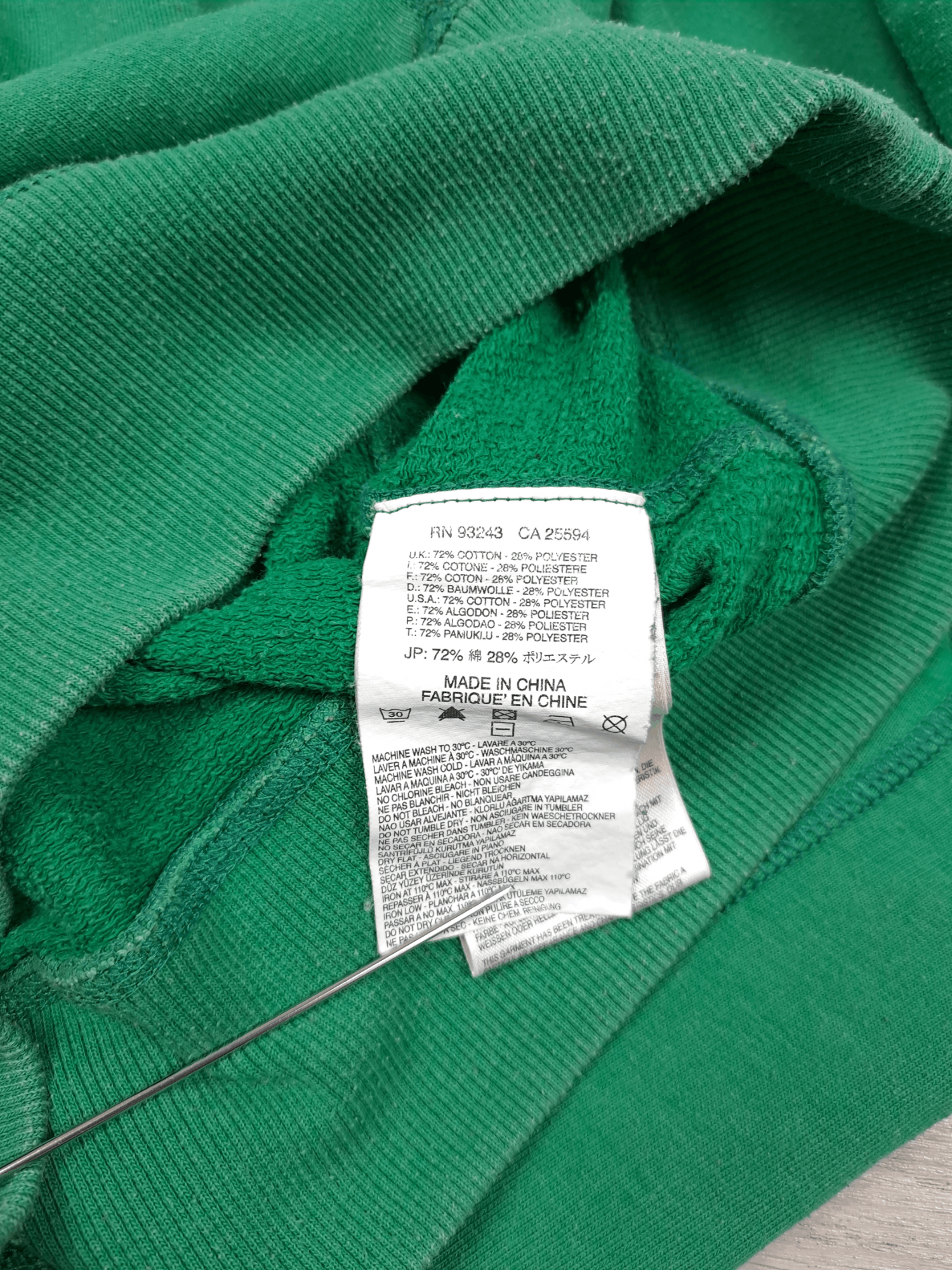 Diesel × Vintage 💎 Vintage Diesel Spell out Logo Green Hoodie Size L Size US M / EU 48-50 / 2 - 6 Thumbnail