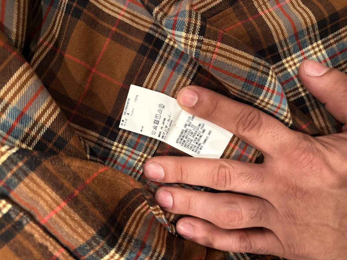 Undercover Undercover split collar flannel Size US XL / EU 56 / 4 - 7 Thumbnail