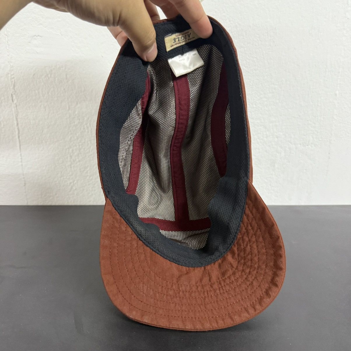 Aigle × Vintage Aigle Short Brim Nylon Cap Size ONE SIZE - 4 Thumbnail
