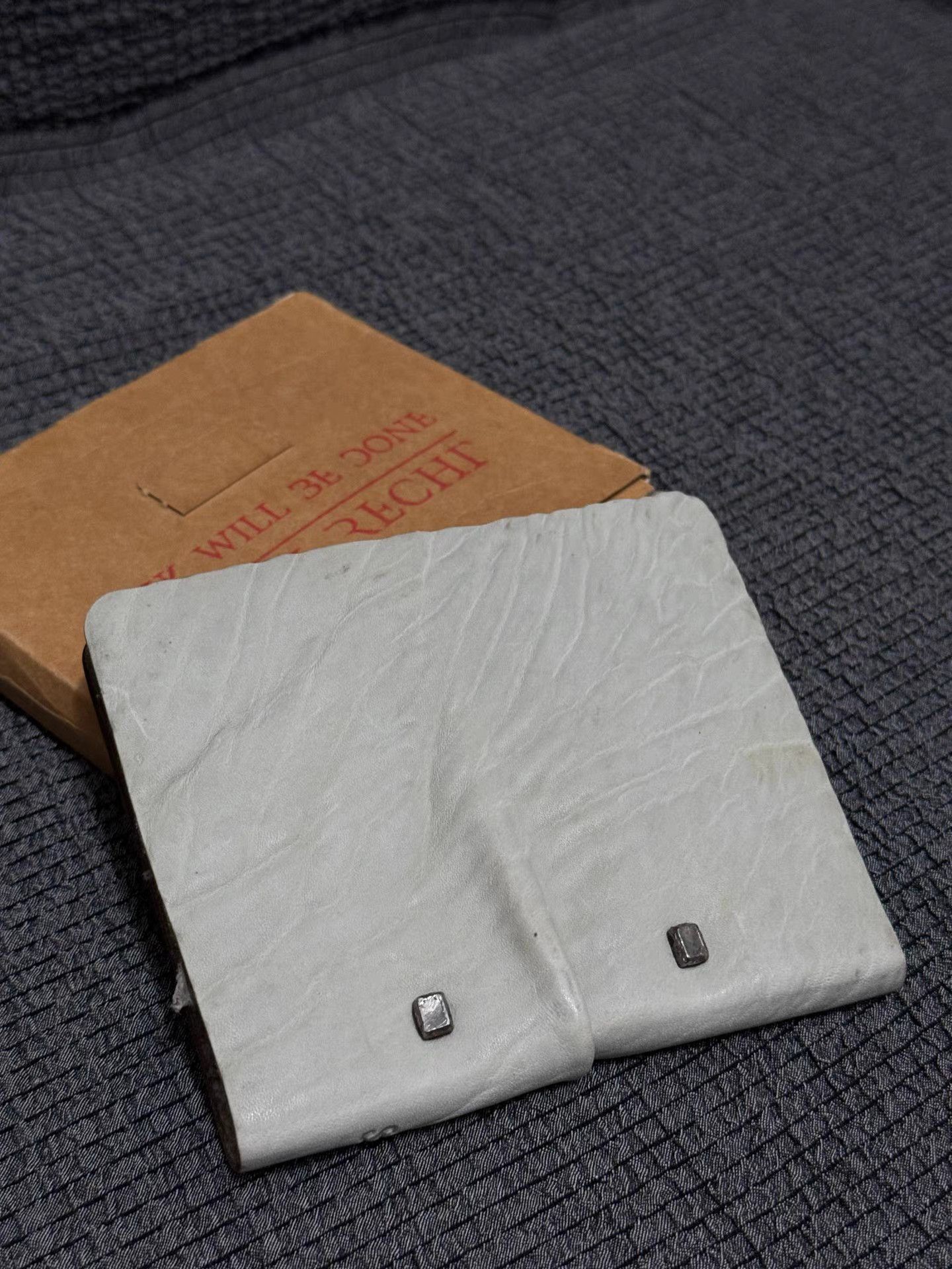 Sruli Recht Sruli Recht Icelandic Wild Sealskin Notebook Size ONE SIZE - 3 Thumbnail