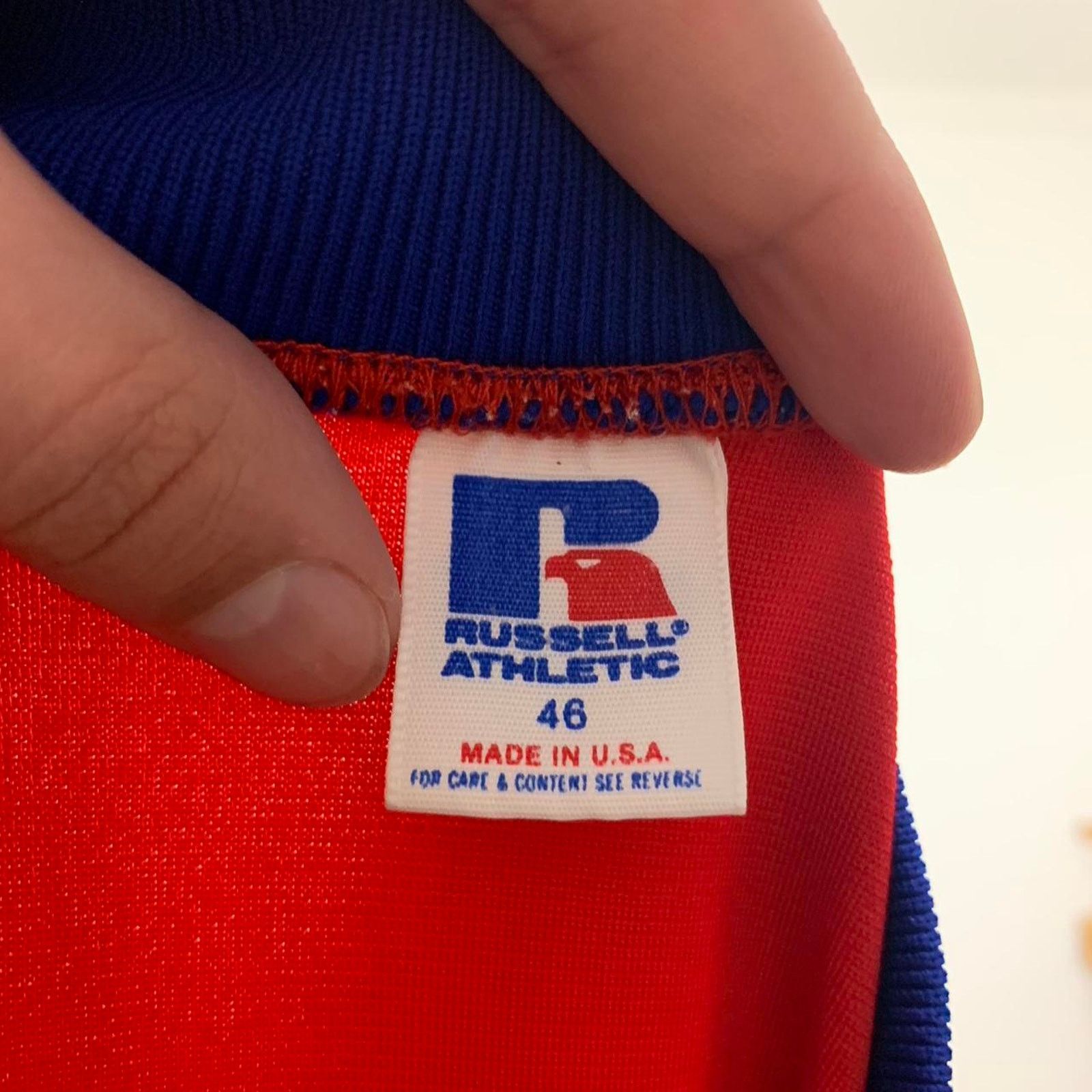Russell Athletic × Vintage Vintage 90s Russell Athletic Varsity School Jacket Size US L / EU 52-54 / 3 - 5 Thumbnail