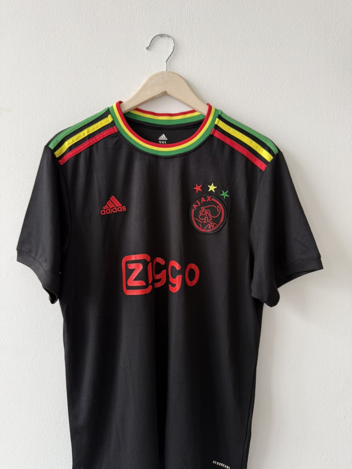 Adidas Adidas Ajax Amsterdam Bob Marley 2021 Third Jersey Size US XXL / EU 58 / 5 - 4 Thumbnail