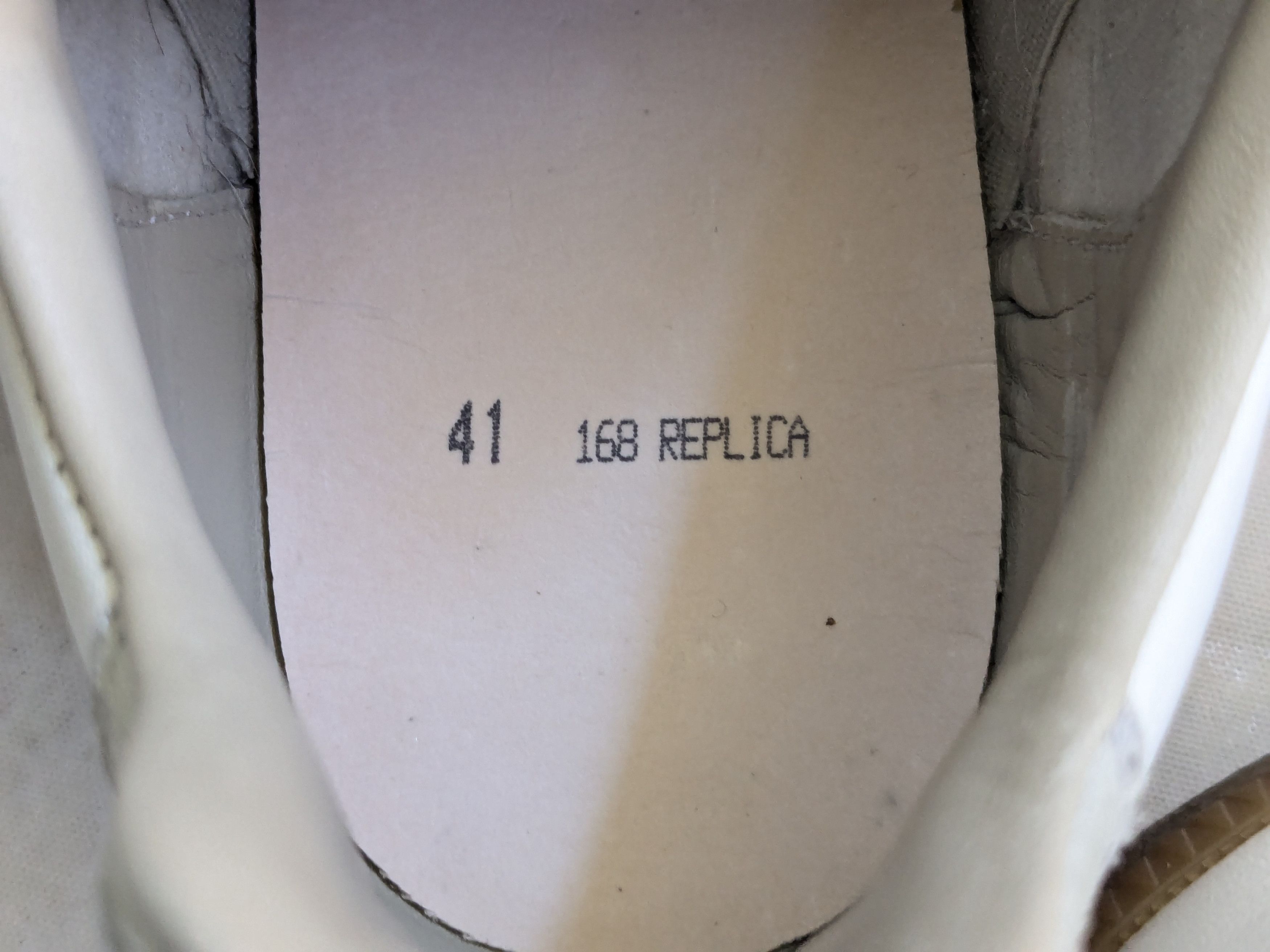 Maison Margiela Maison Margiela GAT Replica White Gray 8 41 Low Tops Size US 8 / EU 41 - 5 Thumbnail