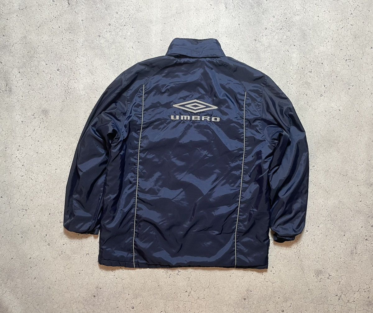 Umbro Vintage Nylon Parka Jacket Umbro Big Logo Y2K Size US L / EU 52-54 / 3 - 1 Thumbnail