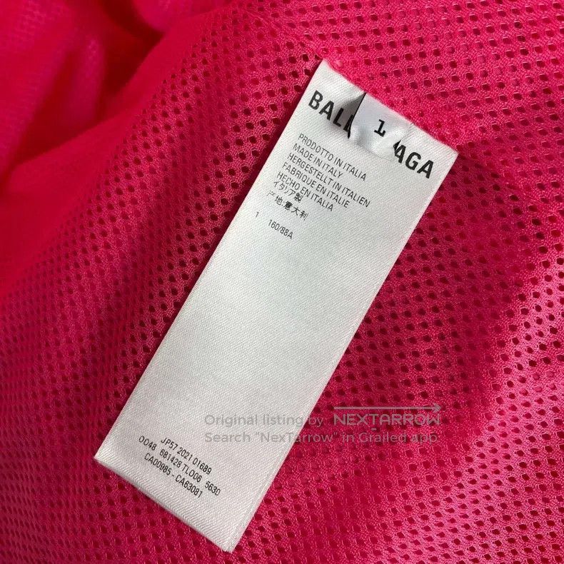 Balenciaga Balenciaga Pitaya Colored Windbreaker Size US S / EU 44-46 / 1 - 3 Thumbnail