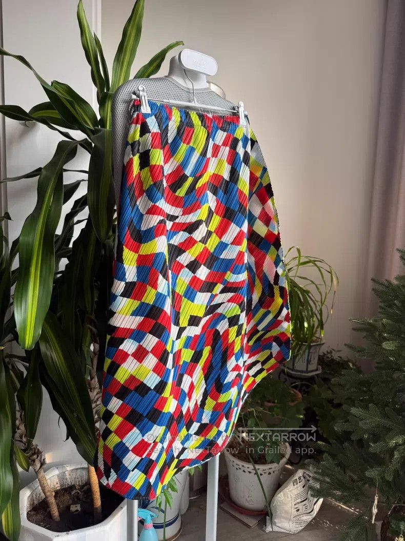 Issey Miyake Issey Miyake size:3 Mosaic skirt Size 31" - 6 Thumbnail