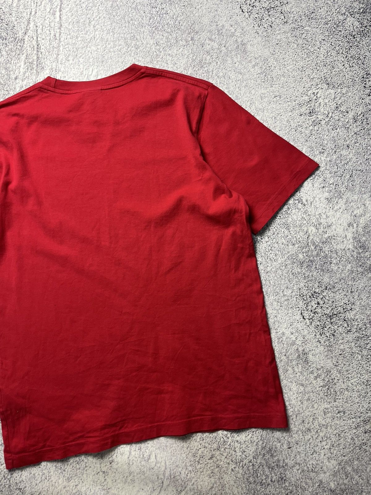 Nike × Vintage Vintage 90s Nike T-Shirt Swoosh Logo Y2K Red Tee Size M Size US M / EU 48-50 / 2 - 23 Thumbnail