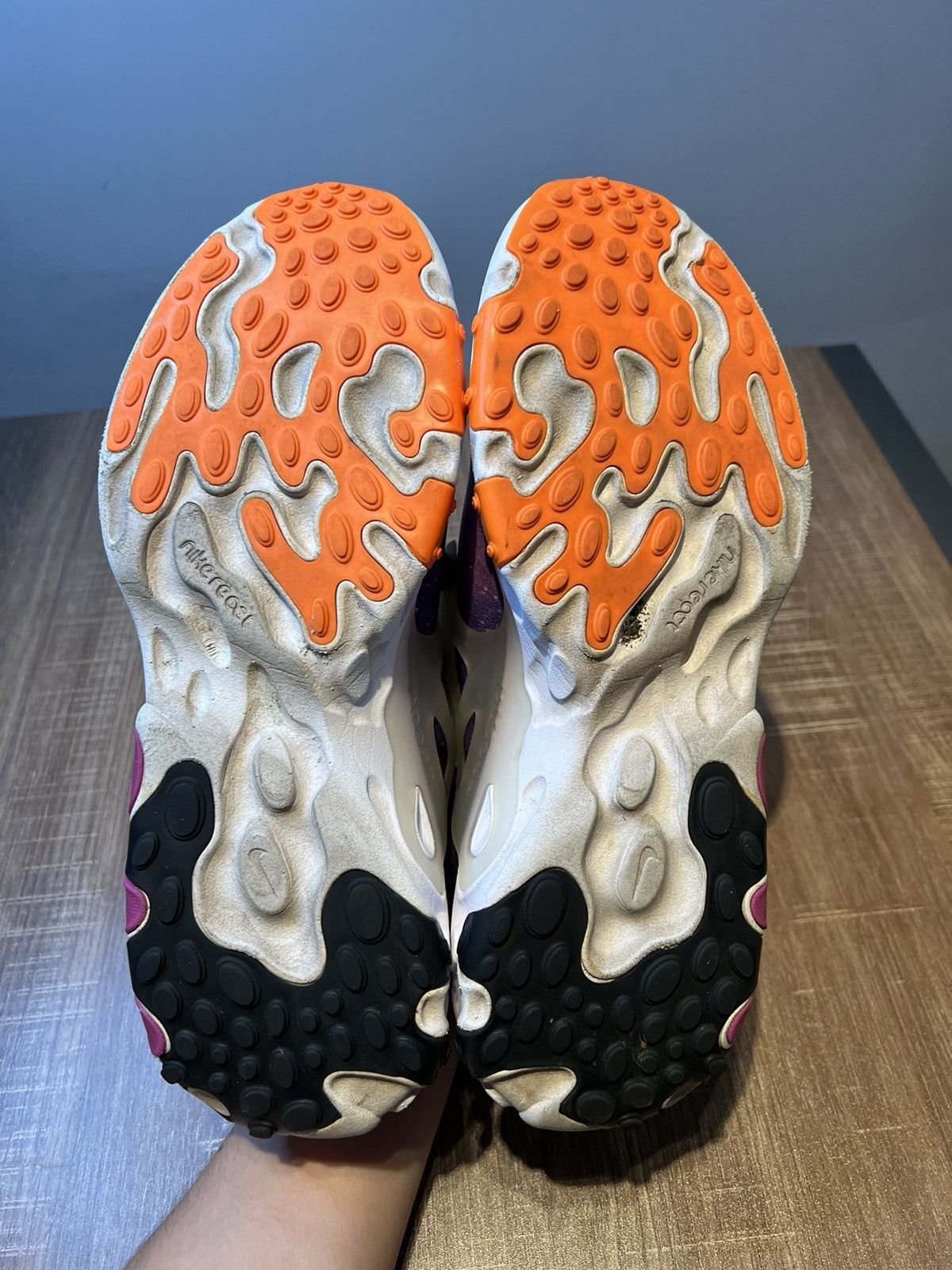 Nike NIKE REACT PRESTO USED SIZE 10.5 GALAXY BLACK TOTAL Size US 10.5 / EU 43-44 - 6 Thumbnail