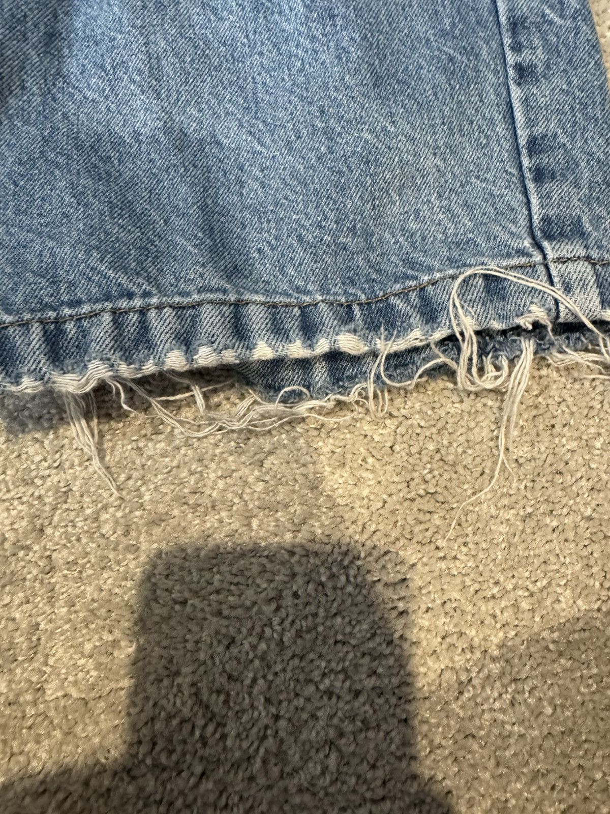 Other Light Blue Baggy Denim Size US 33 - 4 Thumbnail