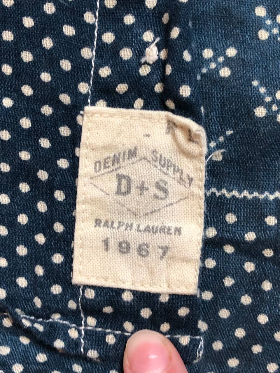 Denim & Supply Ralph Lauren Vintage blue print shirt Y2K Denim & Supply Ralph Lauren Size US L / EU 52-54 / 3 - 3 Thumbnail