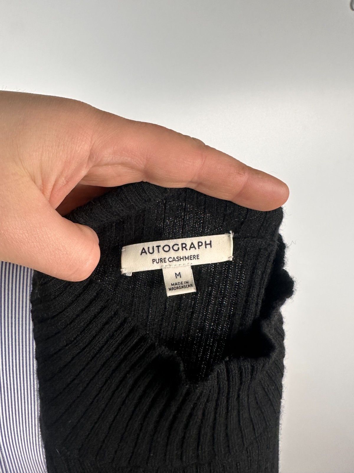 Other M&S Autograph 100% Pure Cashmere Black Jumper Size M Size M / US 6-8 / IT 42-44 - 7 Thumbnail