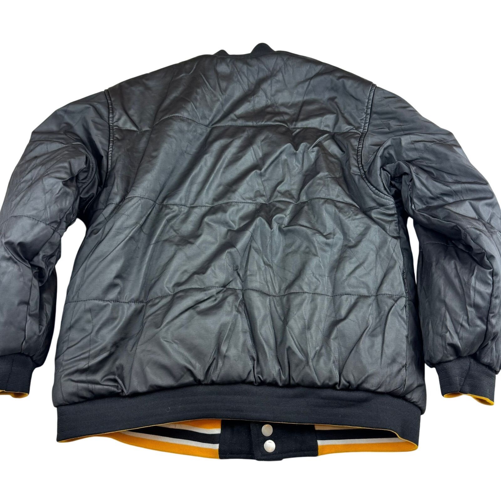Reebok Vintage Reebok Pittsburgh Steelers Reversible Jacket Size US XL / EU 56 / 4 - 7 Thumbnail