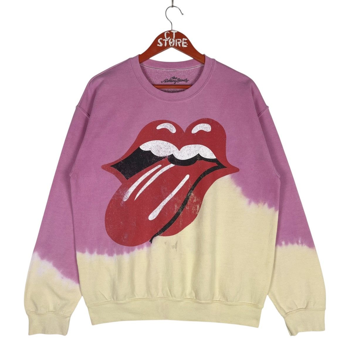The Rolling Stones The Rolling Stones Tie Dye Crewneck Sweatshirt Size M Size US M / EU 48-50 / 2 - 1 Thumbnail