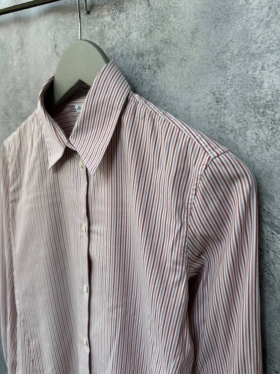 Loro Piana Loro Piana Button Up Shirt Striped Oxford Long Sleeve Size M / US 6-8 / IT 42-44 - 6 Thumbnail