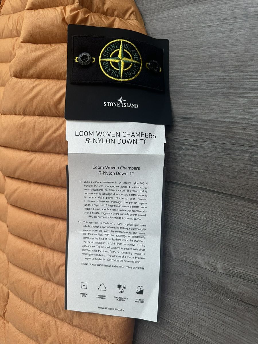 Stone Island New Stone Island Loom Woven Chambers R-Nylon Down TC Size S Size US S / EU 44-46 / 1 - 5 Thumbnail