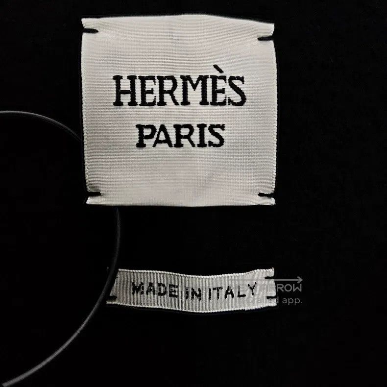 Hermes Hermes Cashmere Solid Color Crew Neck Short Black Jacket f Size XS / US 0-2 / IT 36-38 - 4 Thumbnail