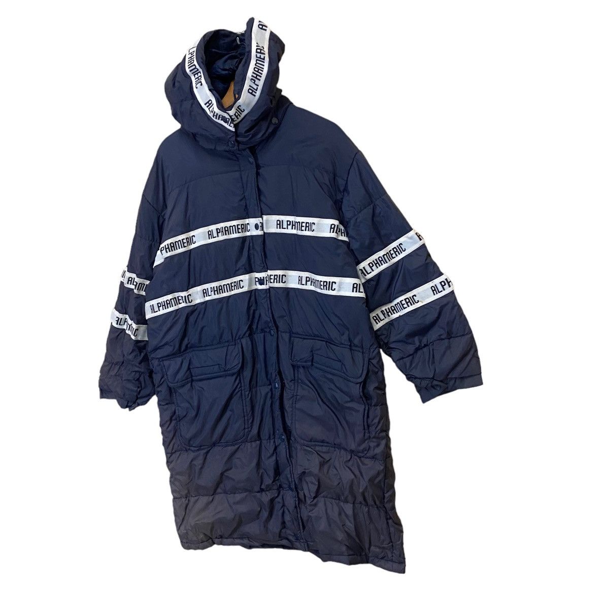 Alpha Industries Alpha Meric Sun Faded Puffer Hoodie Jacket Size US L / EU 52-54 / 3 - 3 Thumbnail