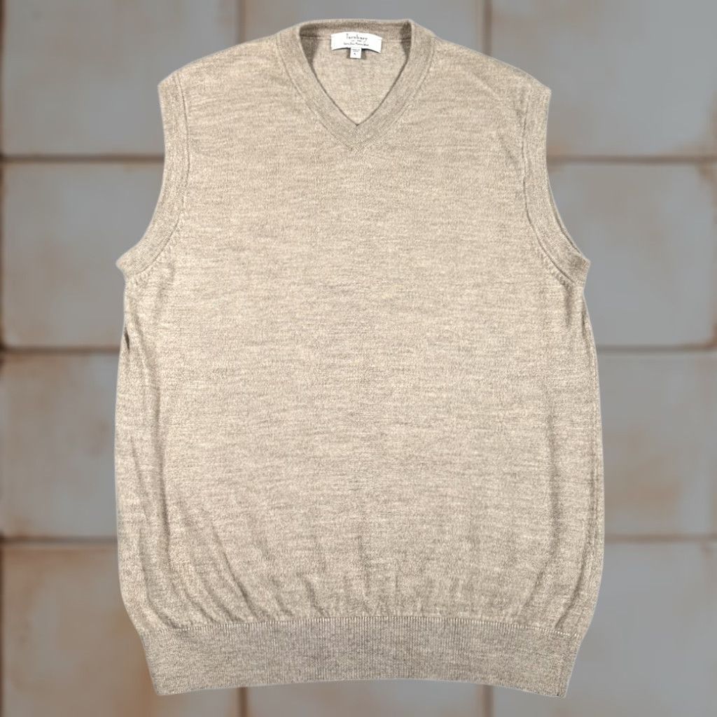 Vintage VINTAGE Turnbury Sweater Vest Mens NM? Size US M / EU 48-50 / 2 - 1 Thumbnail