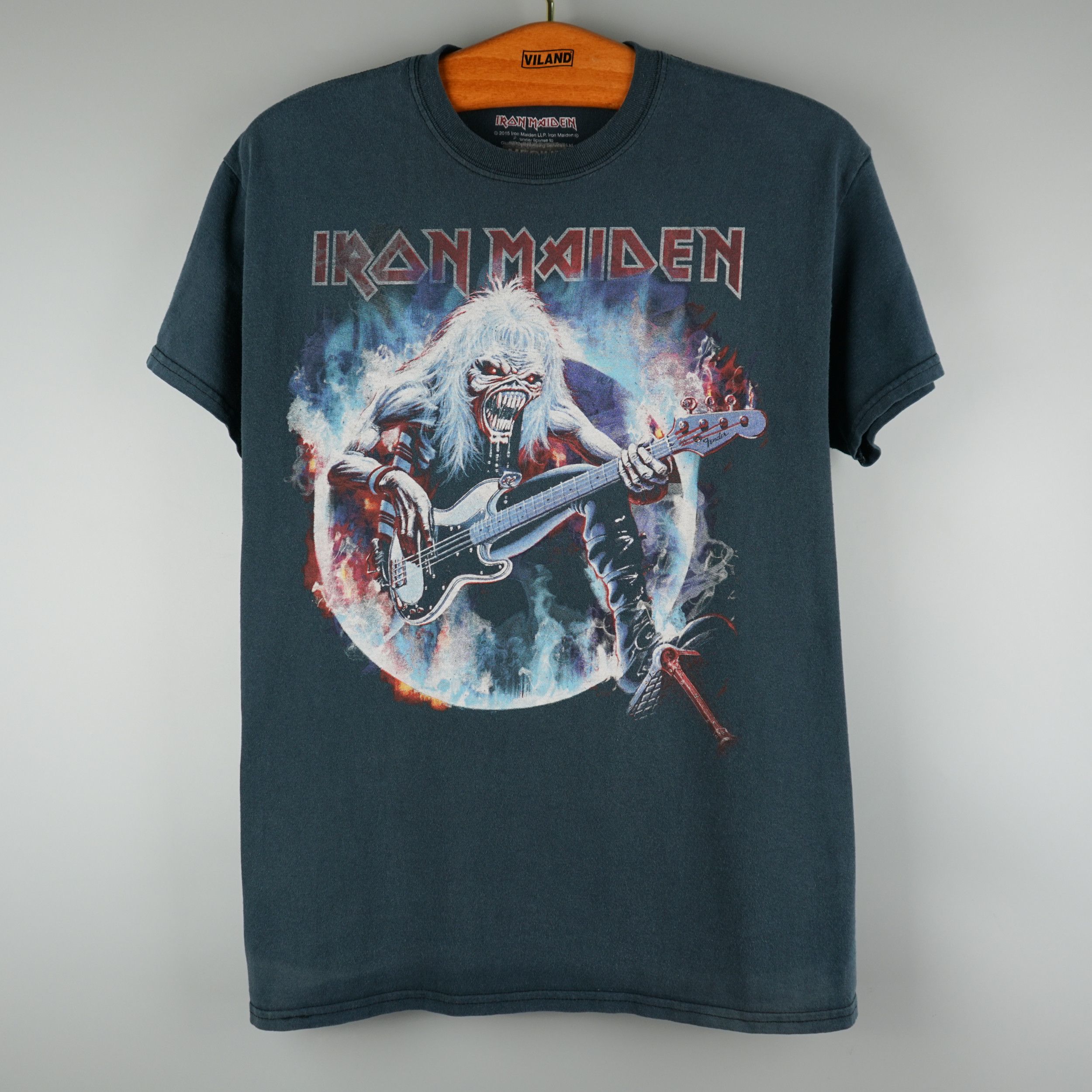 Band Tees × Vintage 2015 Iron Maiden Concert T-Shirt Size US M / EU 48-50 / 2 - 1 Thumbnail